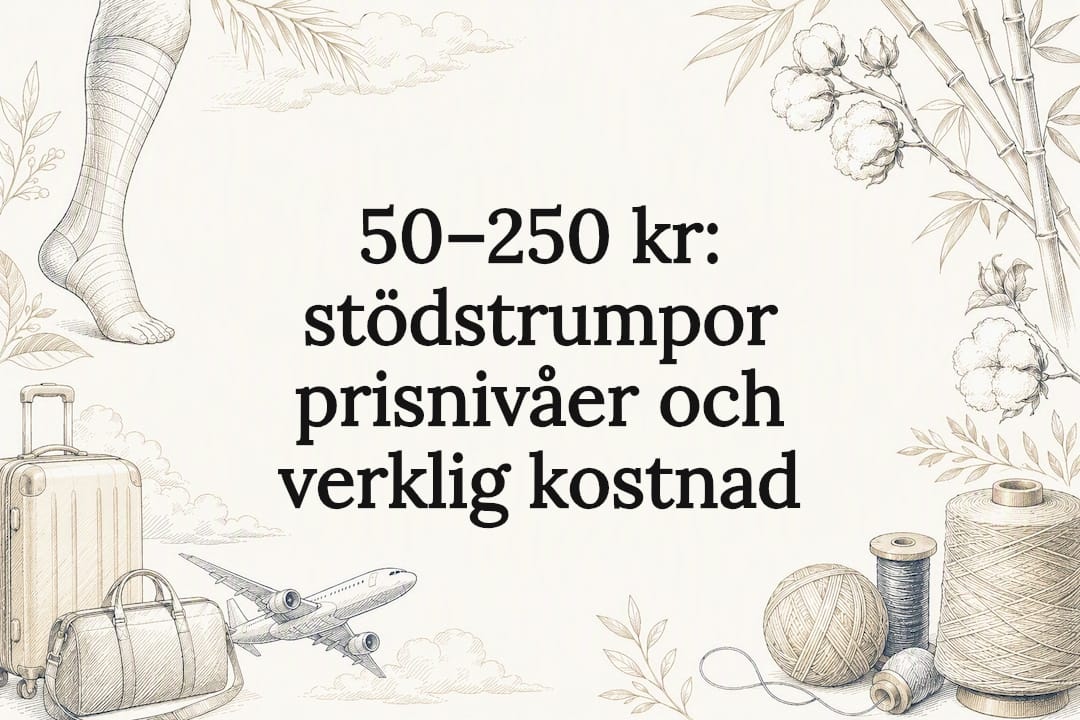 Dekorativ titelbild med stödjande och reseinspirerade motiv