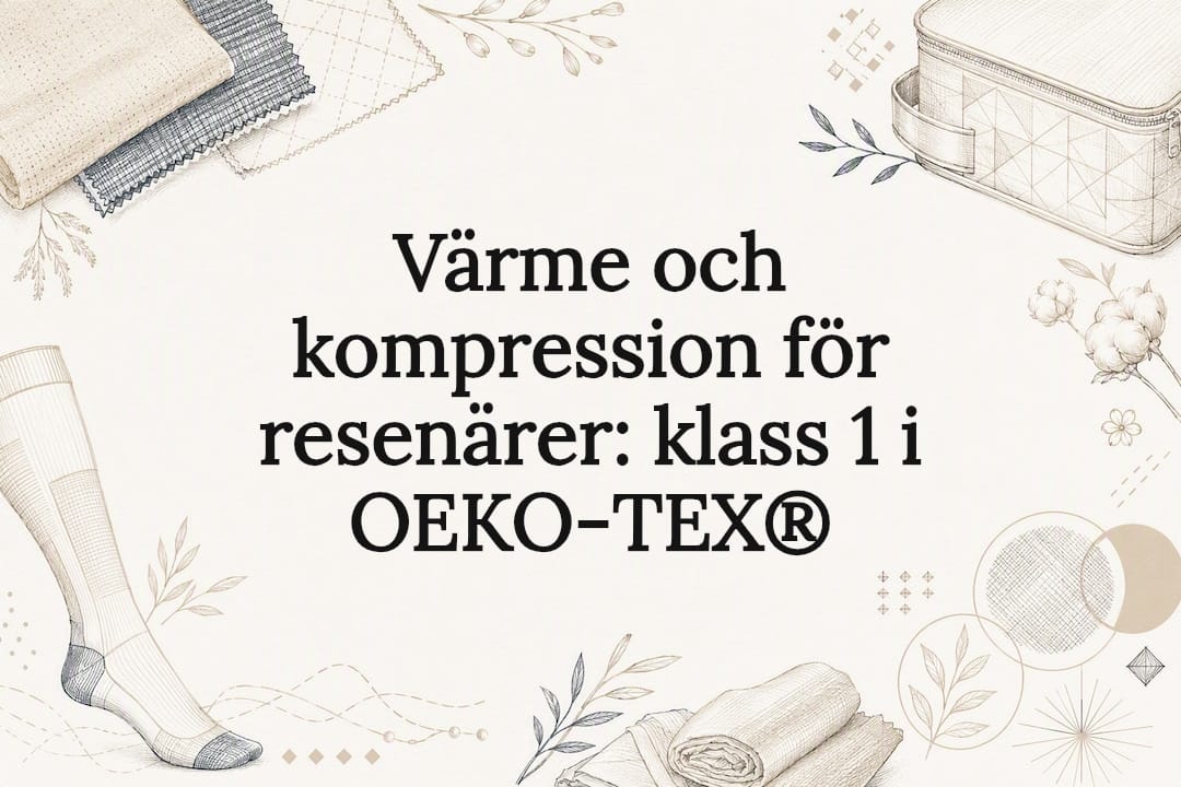 Dekorativ omslagsbild med linjer som påminner om kompression