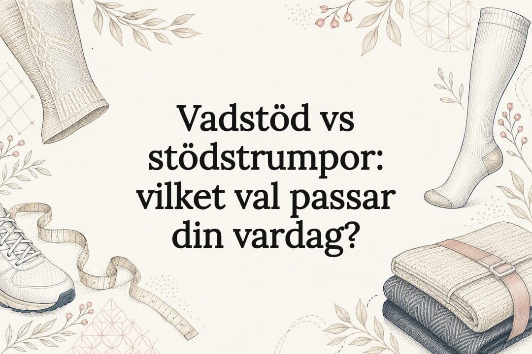 Dekorativ titelbild med stödplagg och måttband