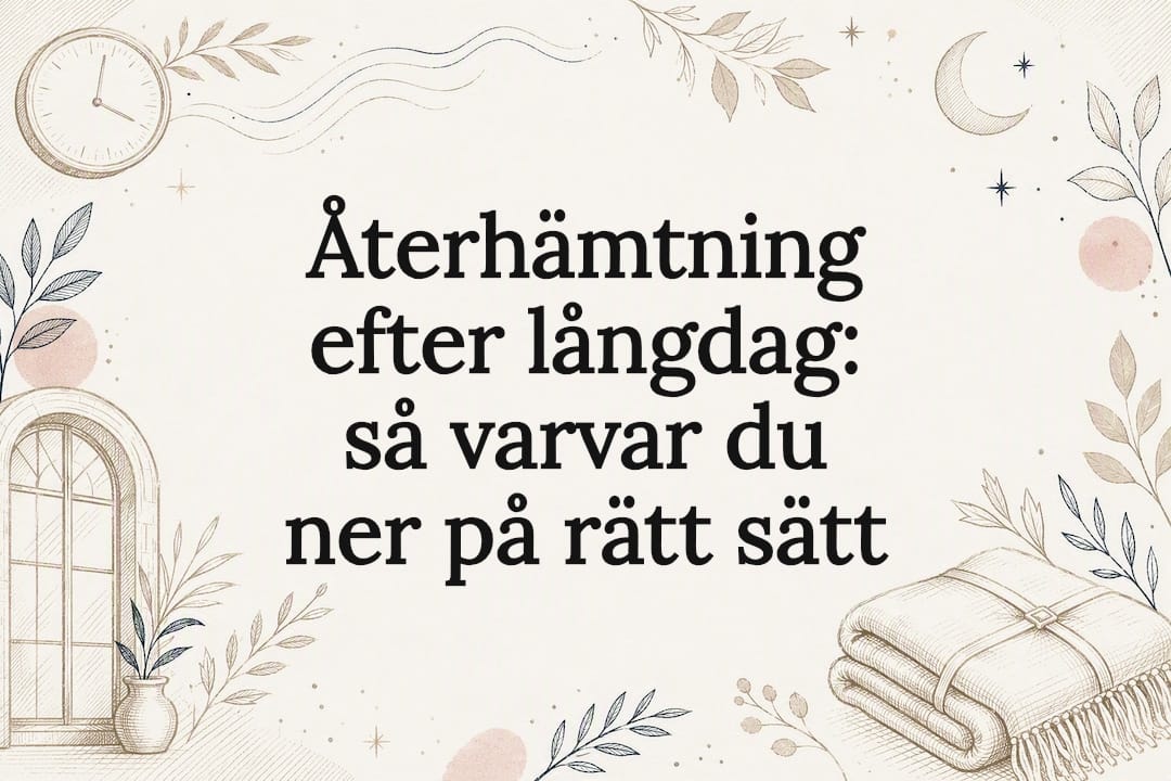 Dekorativ omslagsbild för avkoppling