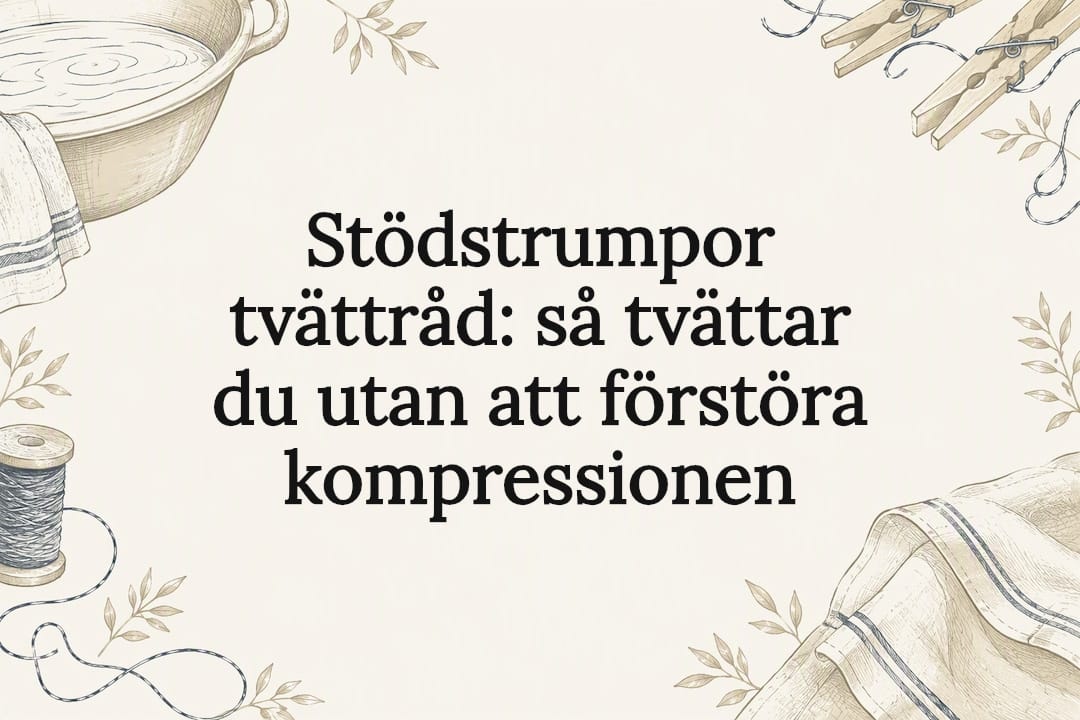 Dekorativ omslagsbild med tvättsymboler